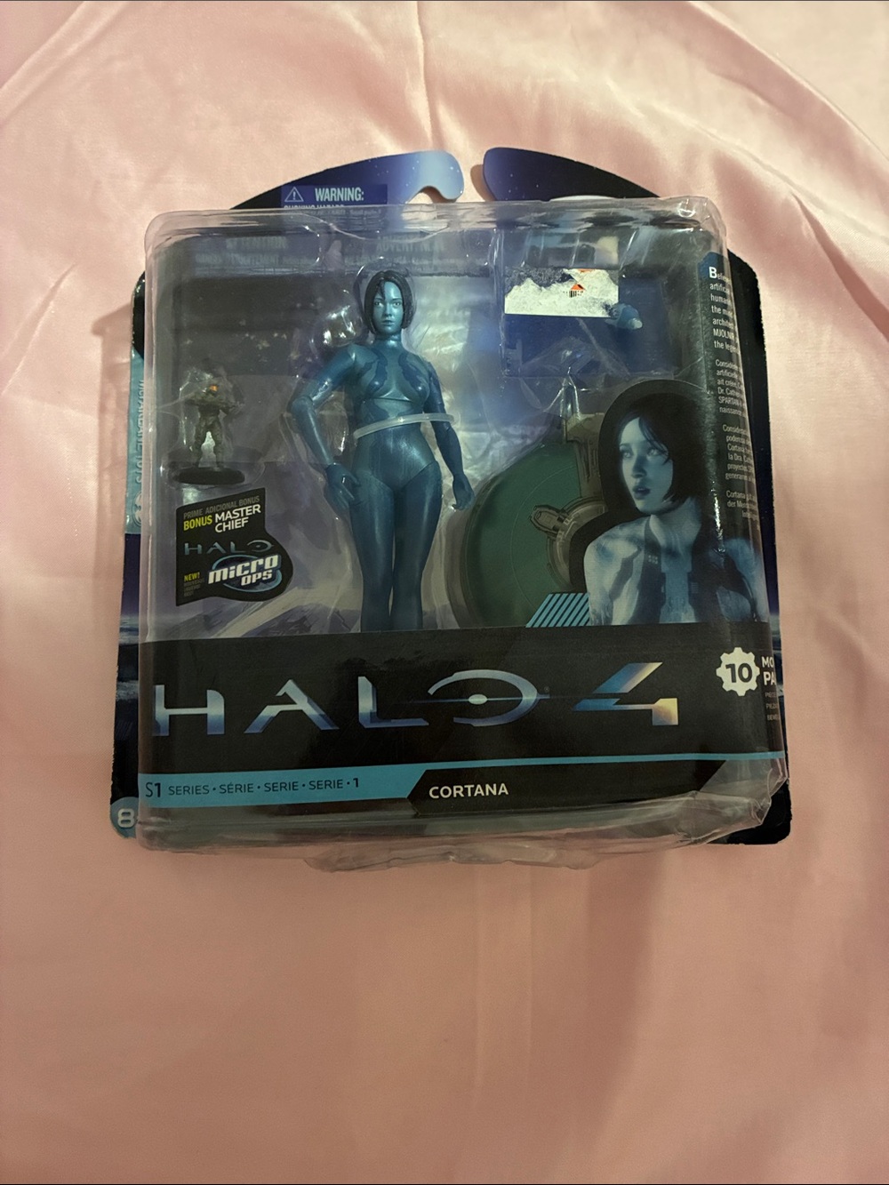 Rare 2012 Halo 4 Series 1 Figure Cortana Action Figure